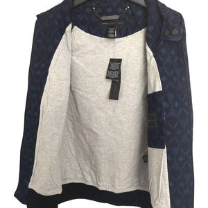 Marc by Marc Jacobs Indigo Blue Lined Fall Jacket Sz SP/Small NWT Retail $428